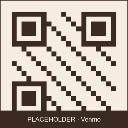 Venmo payment QR code